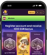 Κατεβάστε την εφαρμογή Bizzo Casino
